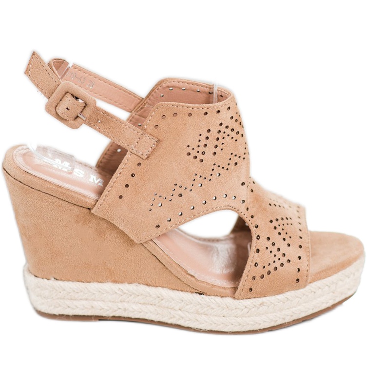 SHELOVET Cales ajourées beige