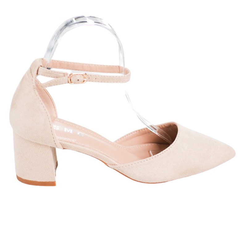 SHELOVET Escarpins classiques avec boucle brun
