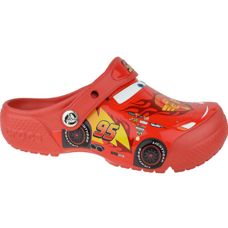 Crocs Fun Lab Cars Clog Jr 204116-8C1 rouge