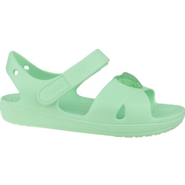 Sandale à brides croisées Crocs Classic K 206245-3TI ['bleu'] vert