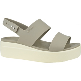 Crocs Brooklyn Low Wedge 206453-15W brun