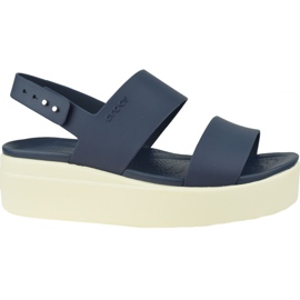 Crocs Brooklyn Low Wedge 206453-46K bleu marine
