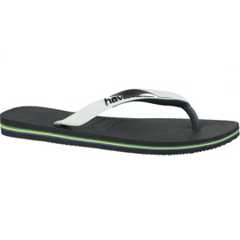 Havaianas Brasil Mix 4123206-0133 tongs blanc noir