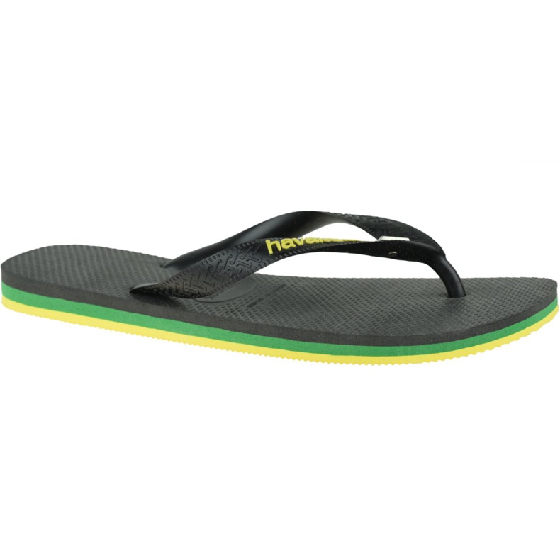 Tongs Havaianas Brasil Layers 4140715-0090 le noir Tongs Havaianas Brasil Layers 4140715-0090 le noir
