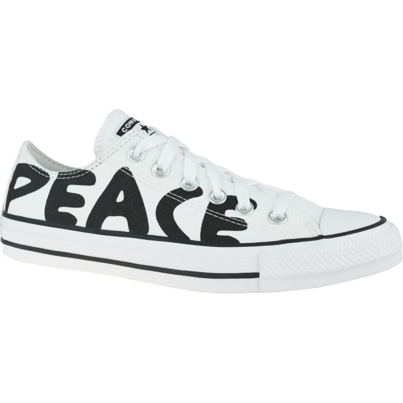 Chaussures Converse Chuck Taylor All Star Peace 167894C blanche