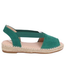 Espadrilles vertes pour femmes 0M815 Vert