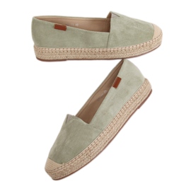 Espadrilles classiques vertes 99-23A Vert
