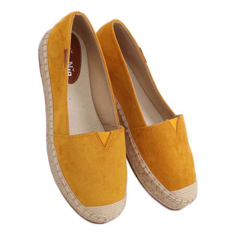Espadrilles classiques miel 99-23A Jaune