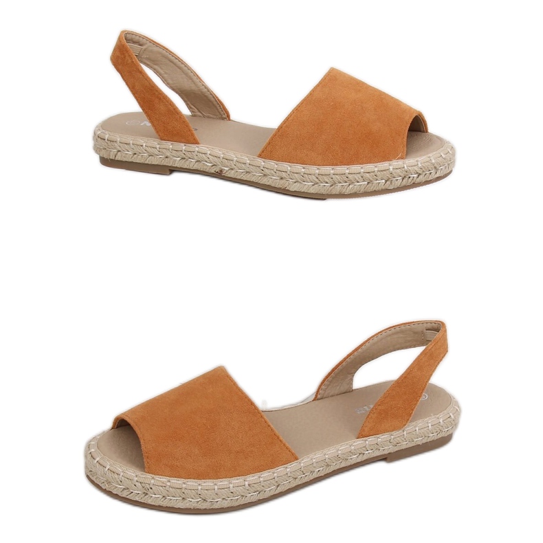 Espadrilles outdoor camel 99-26A Camel brun