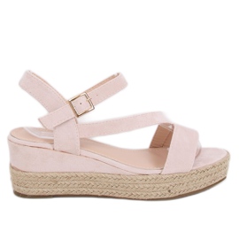 Sandales espadrilles beiges 680-38 Nude Sandales espadrilles beiges 680-38 Nude