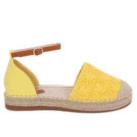 Espadrilles coupe miel 3035 Jaune