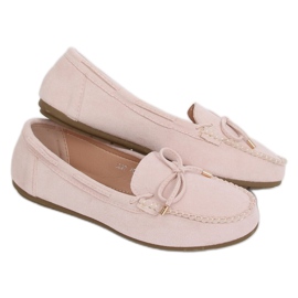 Mocassins femme beige LL97 Beige