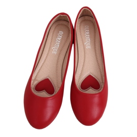 Ballerines femme rouges YSD817 Rouge