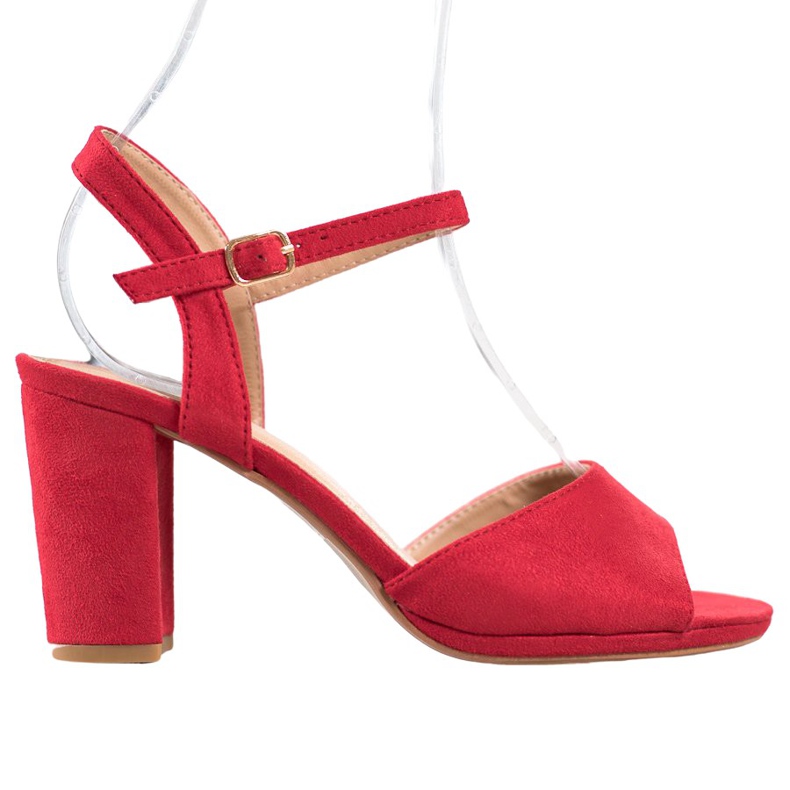 SHELOVET Chaussures classiques à talons hauts rouge