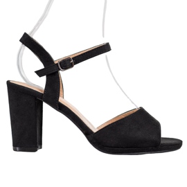 SHELOVET Chaussures classiques à talons hauts noir