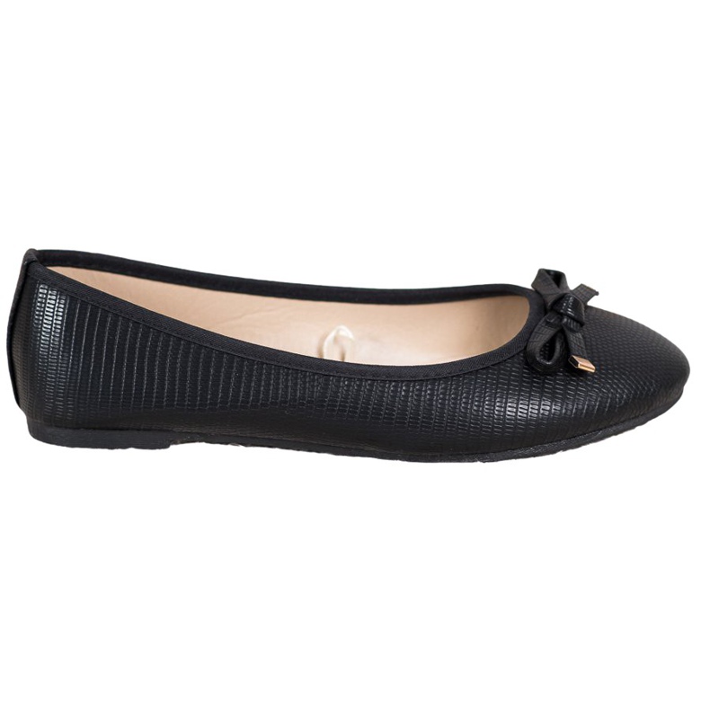 SHELOVET Ballerines décontractées le noir