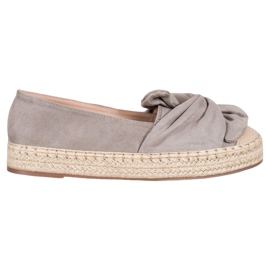 Seastar Espadrilles En Daim Sur La Plateforme beige