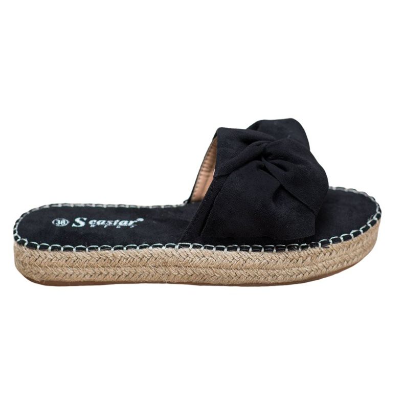 Seastar Espadrilles en daim le noir