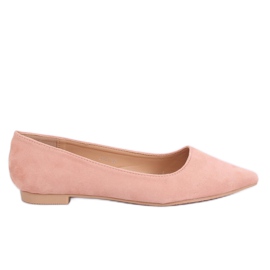 Ballerines pointues roses A822 Pink II Quality