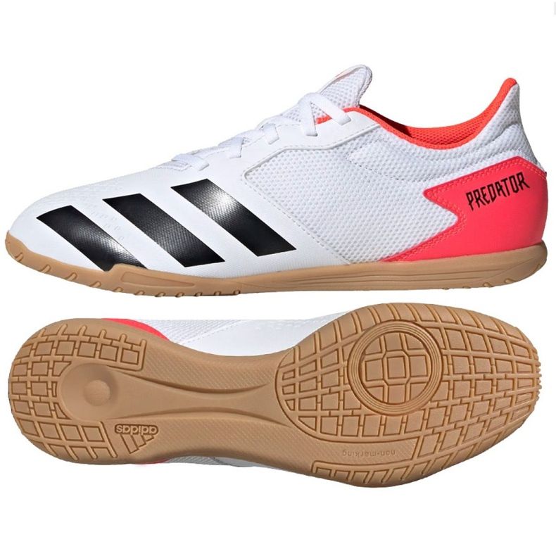 Chaussures indoor adidas Predator 20.4 In Sala M EG0926 multicolore blanc