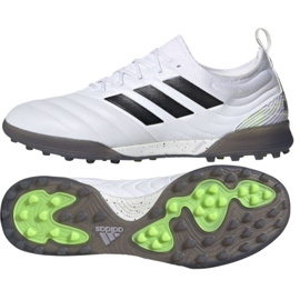 Chaussures de foot Adidas Copa 20.1 Tf M G28635 rouge blanc