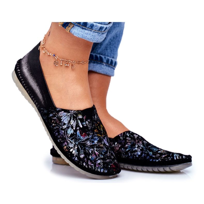 Ballerines Femme Maciejka Cuir Noir 01930-70 / 00-0 le noir multicolore