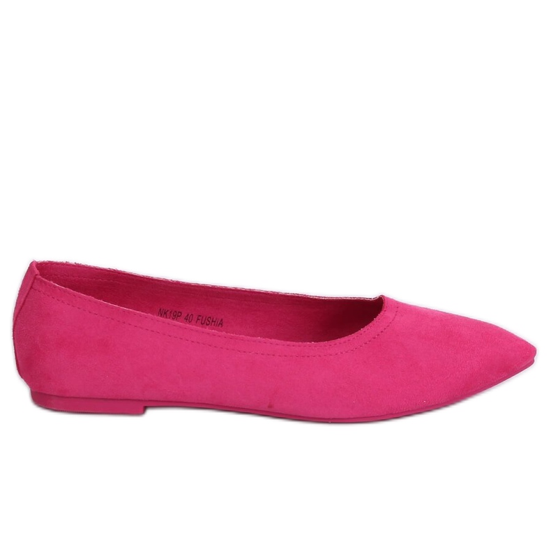 Ballerines femme fuchsia NK19P Fushia rose