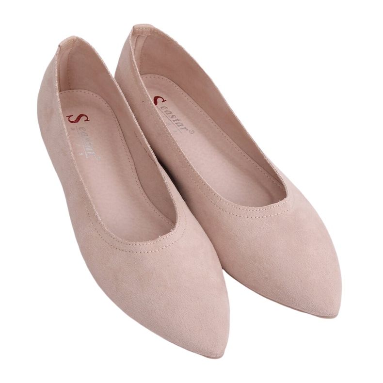 Ballerines femme beiges NK19P Beige