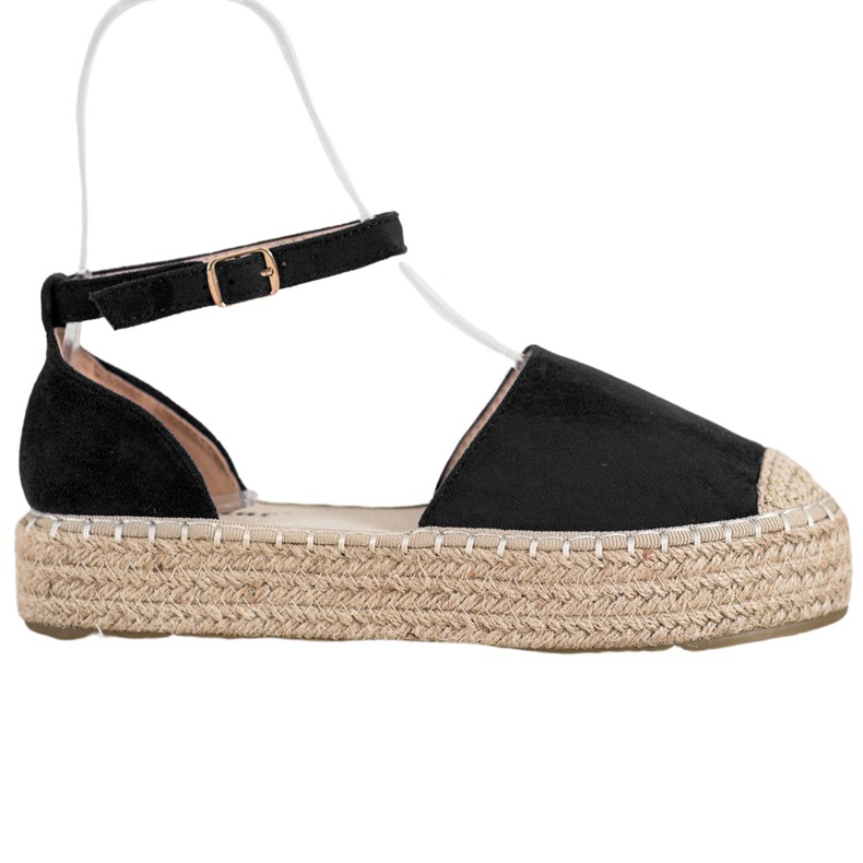 Seastar Espadrilles Noires Sur La Plateforme le noir
