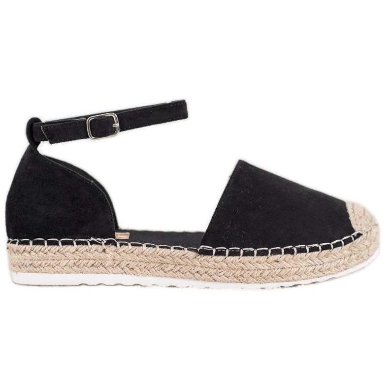 Seastar Espadrilles En Daim Avec Boucle le noir