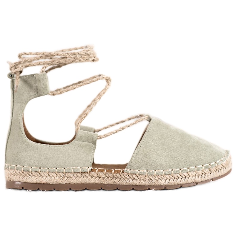 Seastar Espadrilles En Daim Avec Liaison vert