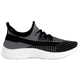 Chaussures textiles MCKEYLOR blanche le noir