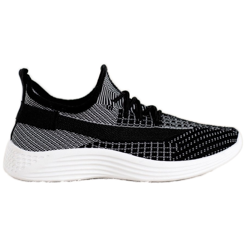 Chaussures textiles MCKEYLOR blanche le noir