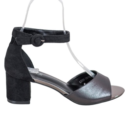 Escarpins à la mode VINCEZA noir gris