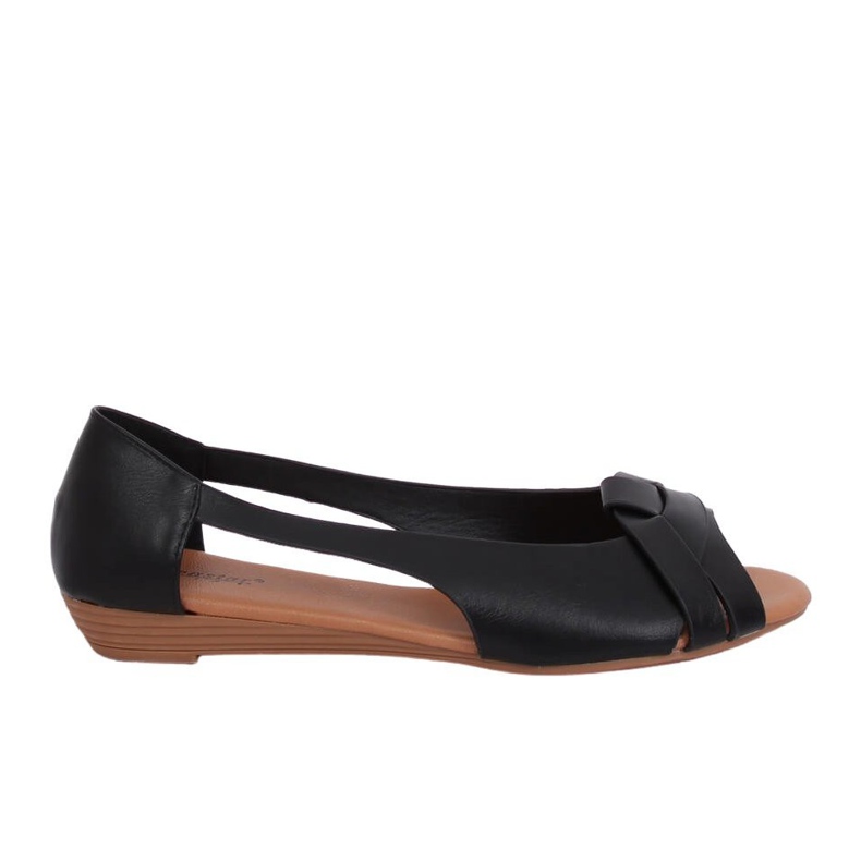 Ballerines coupées noires CC221P Noir le noir