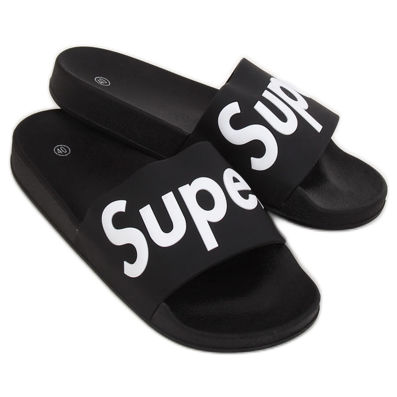 Chaussons noirs pour femmes CK110 Noir le noir