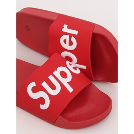 Chaussons rouges femme CK110 Rouge