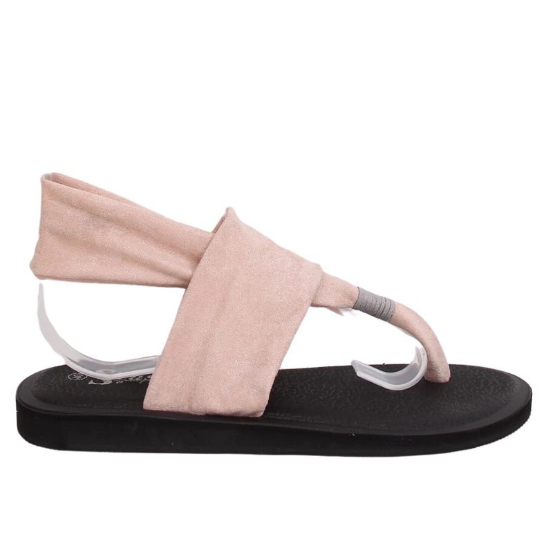 Sandales, sandales roses en coton DD82P Rose Sandales, sandales roses en coton DD82P Rose