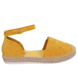Espadrilles femme miel JH95P Jaune