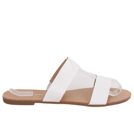 Chaussons simples blancs S060074 Blanc blanche