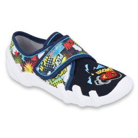 Chaussures enfant Befado 273X282 bleu marin multicolore