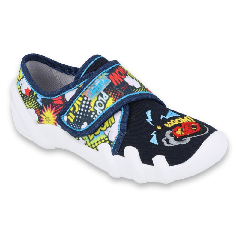 Chaussures enfant Befado 273X282 bleu marin multicolore