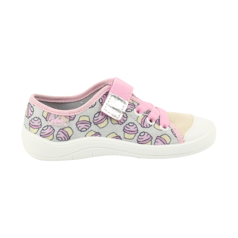 Chaussures enfant Befado 251X146 rose gris jaune Chaussures enfant Befado 251X146 rose gris jaune