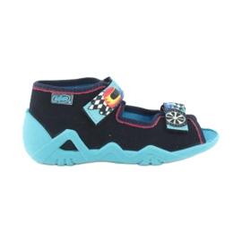 Chaussures enfant Befado 250P095 bleu marin bleu