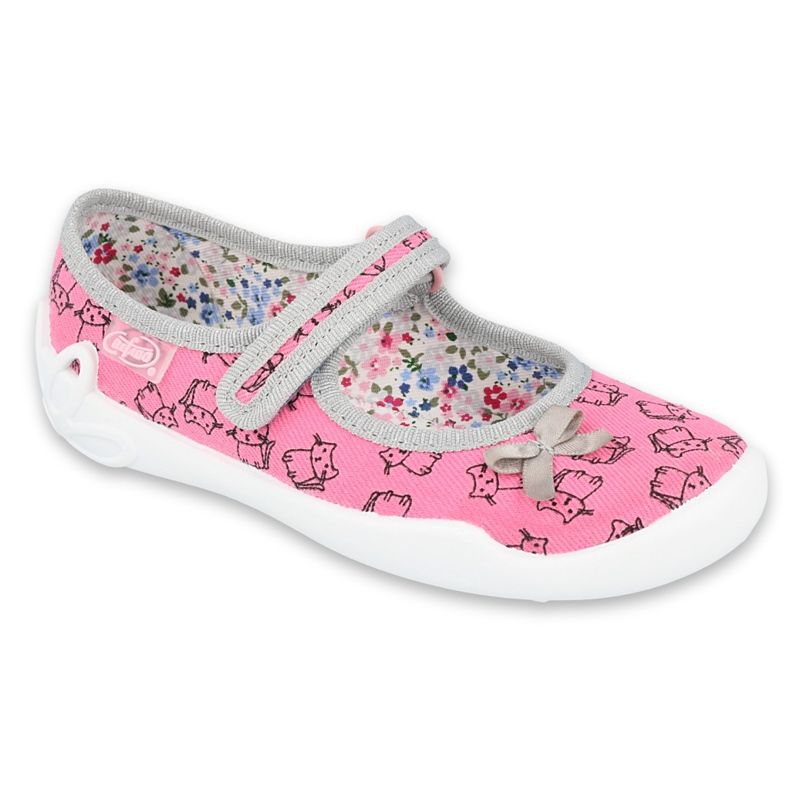 Chaussures enfant Befado 114X394 rose gris