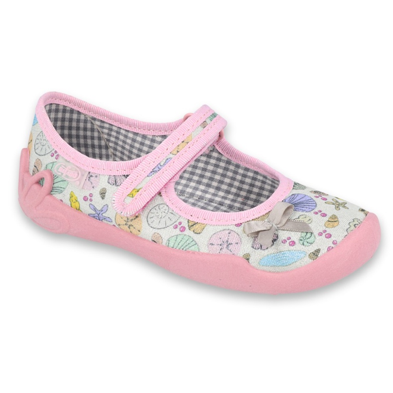 Chaussures enfant Befado 114X389 rose gris multicolore