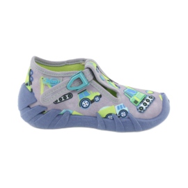 Chaussures pour enfants Befado 110P371 bleu gris vert Chaussures pour enfants Befado 110P371 bleu gris vert