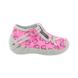 Chaussures enfant Befado 110P376 rose gris