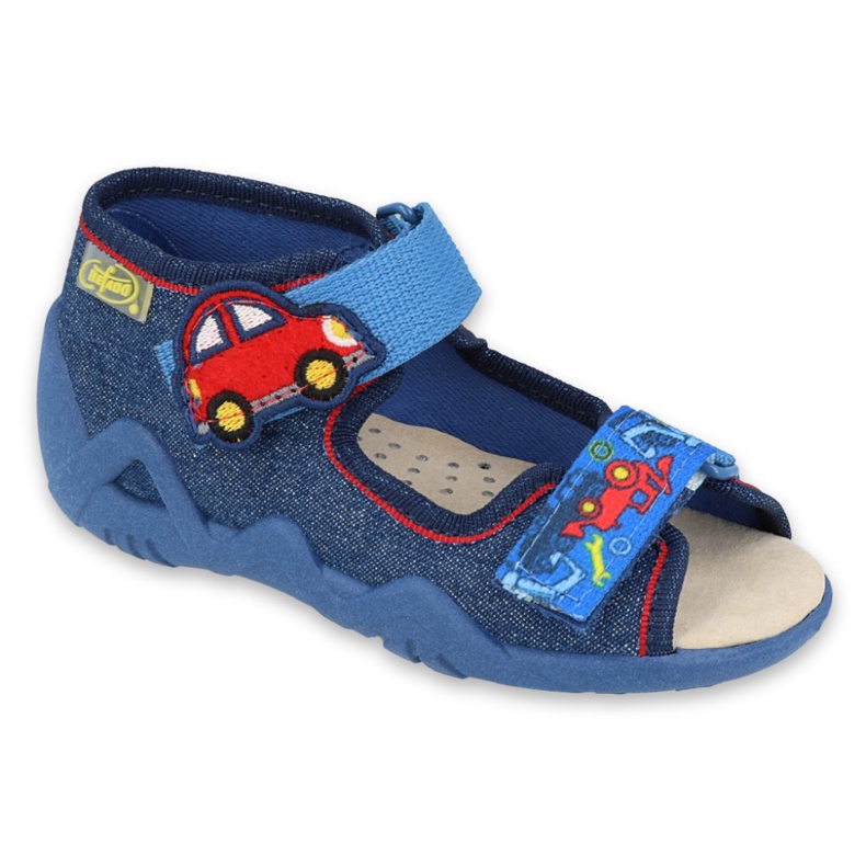 Chaussures enfant Befado jaune 350P005 bleu marin