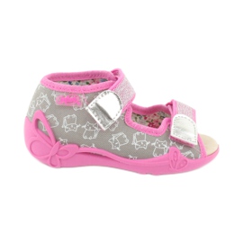 Chaussures enfant Befado jaune 342P006 rose gris